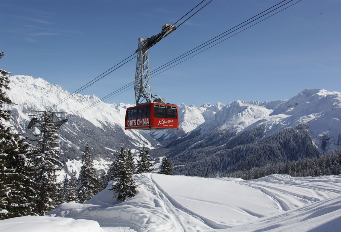 Gotschna cable car, Klosters