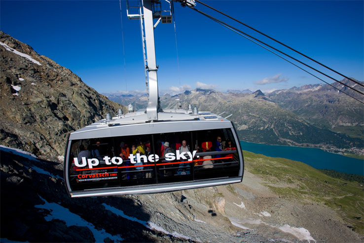 Corvatsch cable car