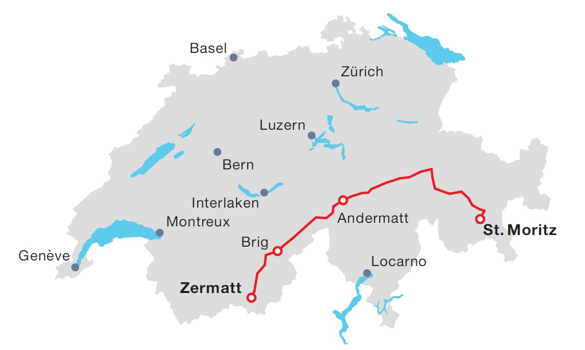 Supreme Glacier Express Scenic Holiday 2024 | Swiss Holiday Company